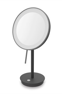ZACK - ALONA - Miroir LED en inox sur pied