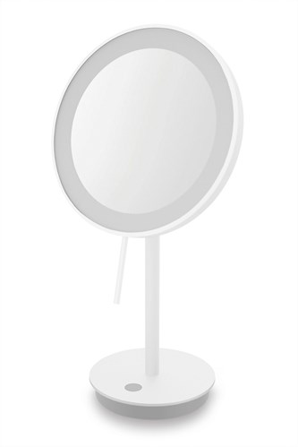 ZACK - ALONA - Miroir LED en inox sur pied