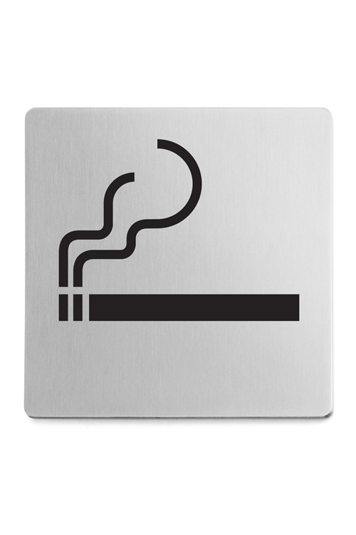 ZACK - INDICI - Pictogramme en inox "Fumoir"