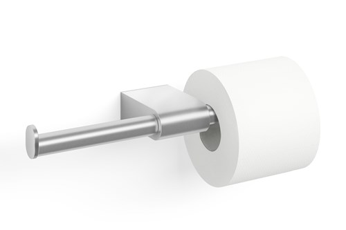 ZACK - ATORE - Double porte-rouleaux de papier toilette en inox