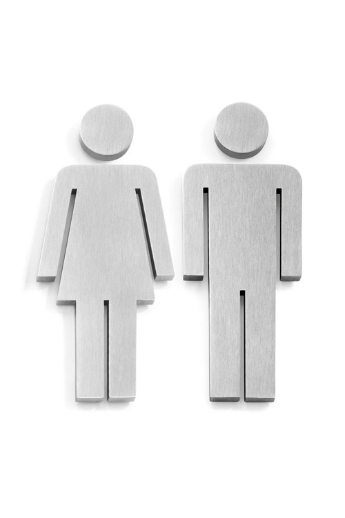 ZACK - INDICI - Symbole en inox "Femme"