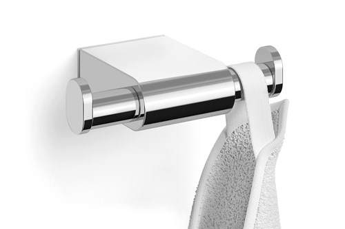 ZACK - ATORE - Crochet porte-serviettes double en inox