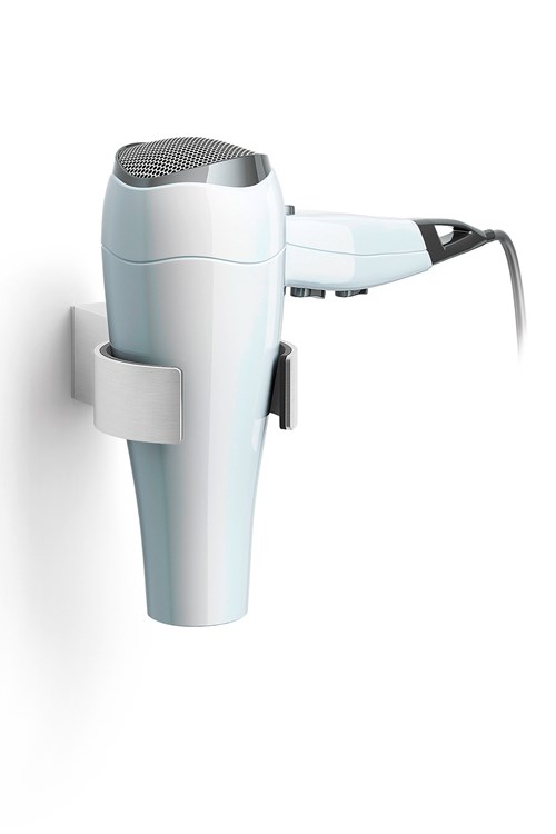 ZACK - ATORE - Support en inox pour sèche-cheveux