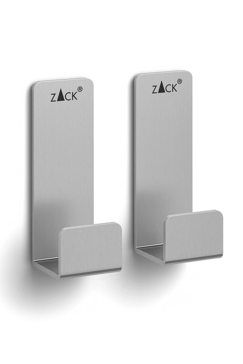 ZACK - POTES - Set de 2 crochets en inox