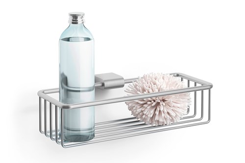 ZACK - ATORE - Panier de douche en inox à fixation unique