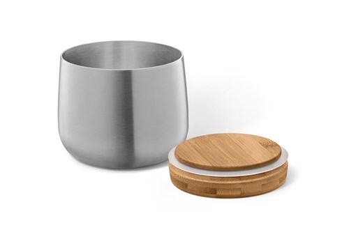 ZACK - BEVO - Boîte à provisions en inox - 0,6L