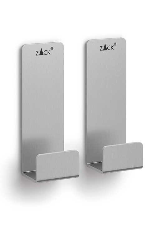 ZACK - POTES - Set de 2 crochets en inox
