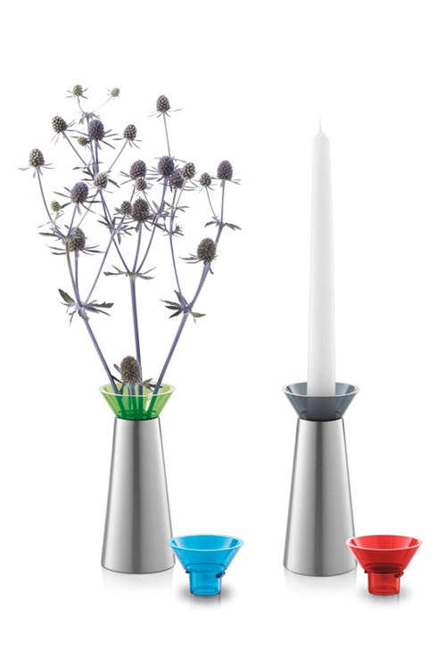 ZACK - TARIS - Vase / Bougeoir en inox