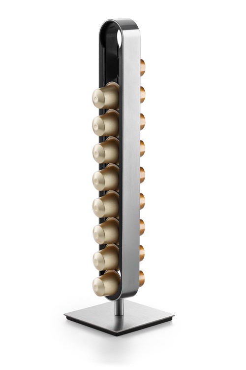 ZACK - CURO - Support en inox pour Nespresso - à poser
