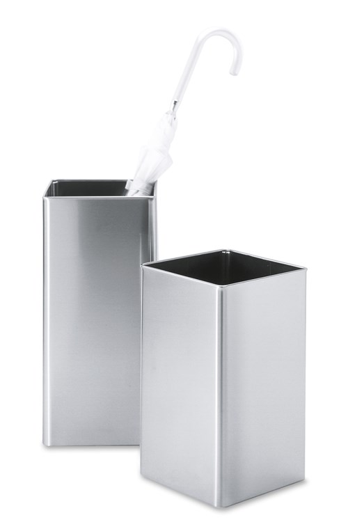 ZACK - ANGOLO - Corbeille à papier en inox