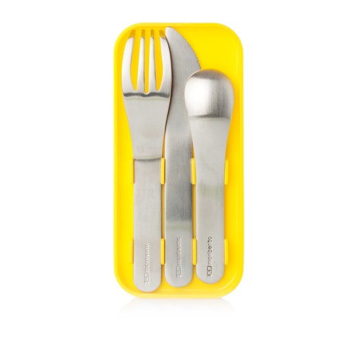 Couverts Bento - JAUNE