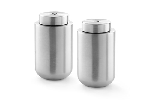 ZACK - CONTAS - Salière et poivrier en inox