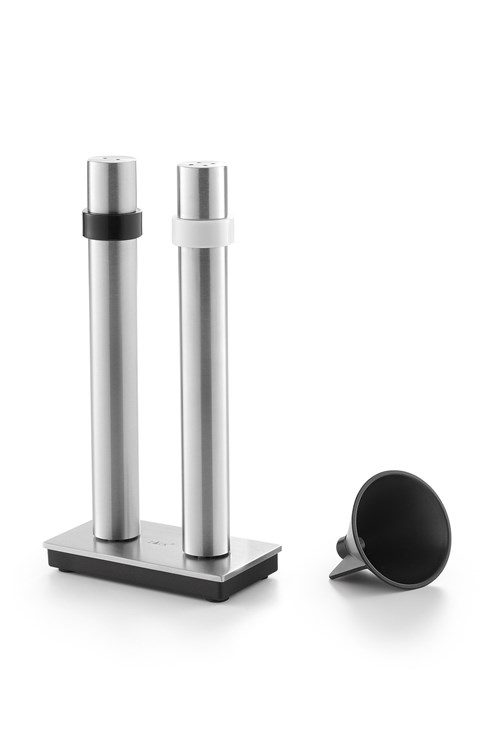 ZACK - PICCO - Salière et poivrier en inox