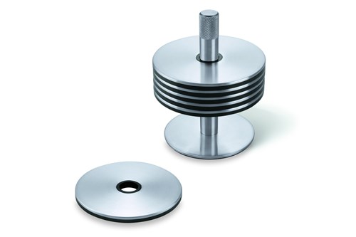 ZACK - PROCIO - 6 sous-verres + support en inox